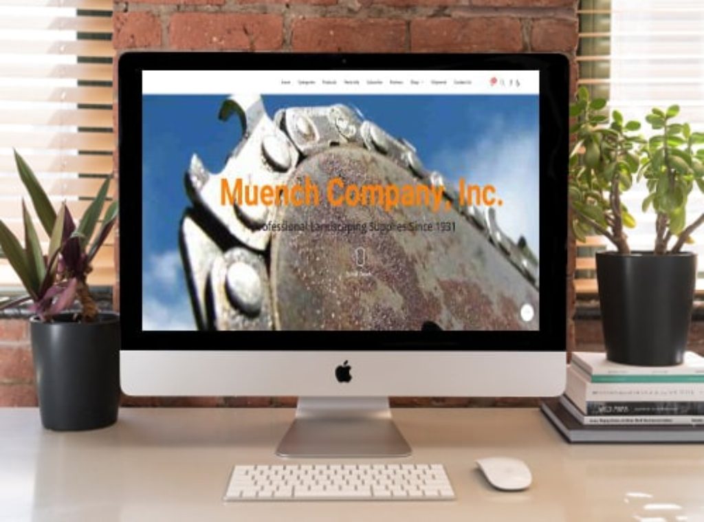 muench company website sample