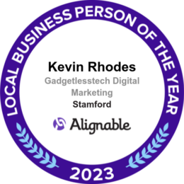 2023 Alignable Local Busine Person of the Year Award Badge