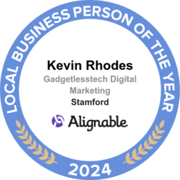 2024 Alignable Local Business Person of the year award badge